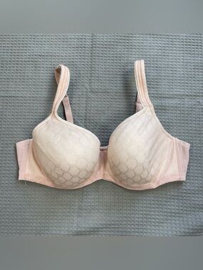 Soma Stunning Support Geo Lace Balconette Bra Pink 38D